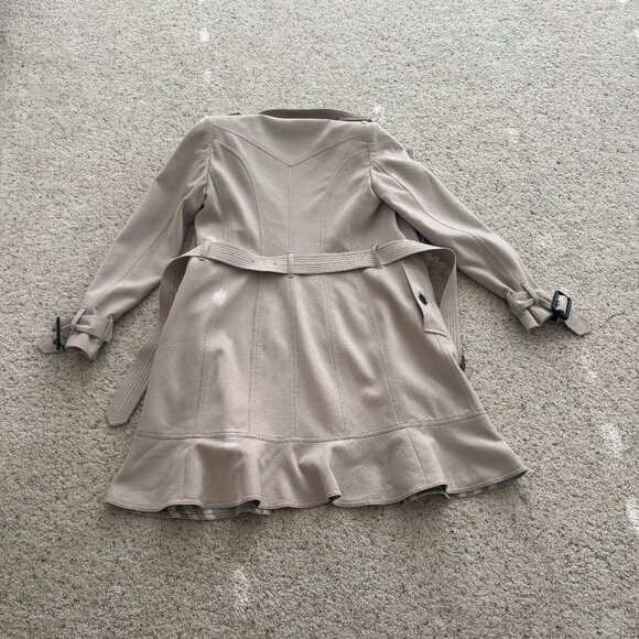 Burberry London Littleton Wool Trench Coat - Picture 5 of 10